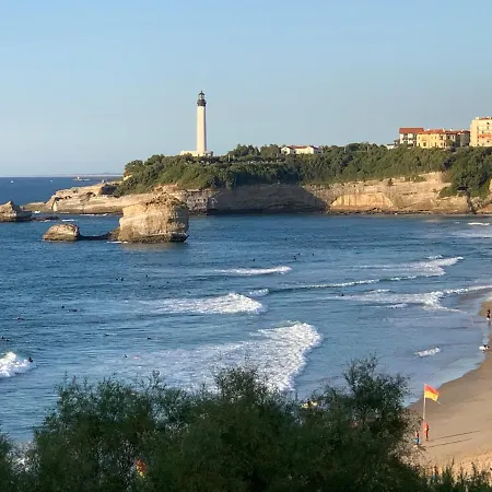 Centre, Pres Avenue De Verdun, Cosy 2 Pieces , Salon , Separe, Rue Tres Calme A 10 Minutes A Pied De La Grande * Biarritz